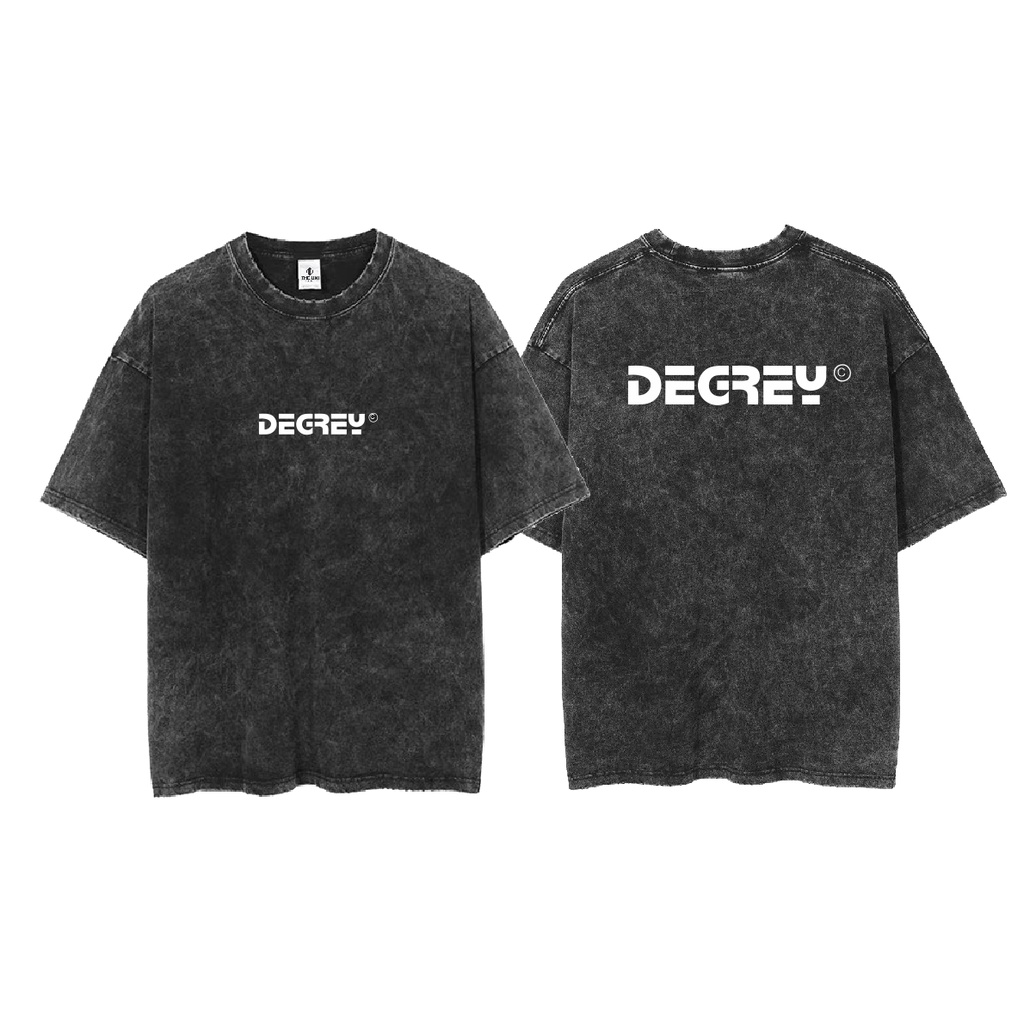 Áo Thun Wash Loang Cotton Áo Phông In Chữ Form Rộng Tay Lỡ Dáng Oversize Nam Nữ Chất Vải Dày Dặn Mặc Mát Mẻ