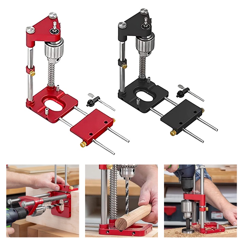 [Fenteer1] Dụng Cụ Định Vị Đục Lỗ Khoan Điều Chỉnh Được Cho Chế Tác Gỗ