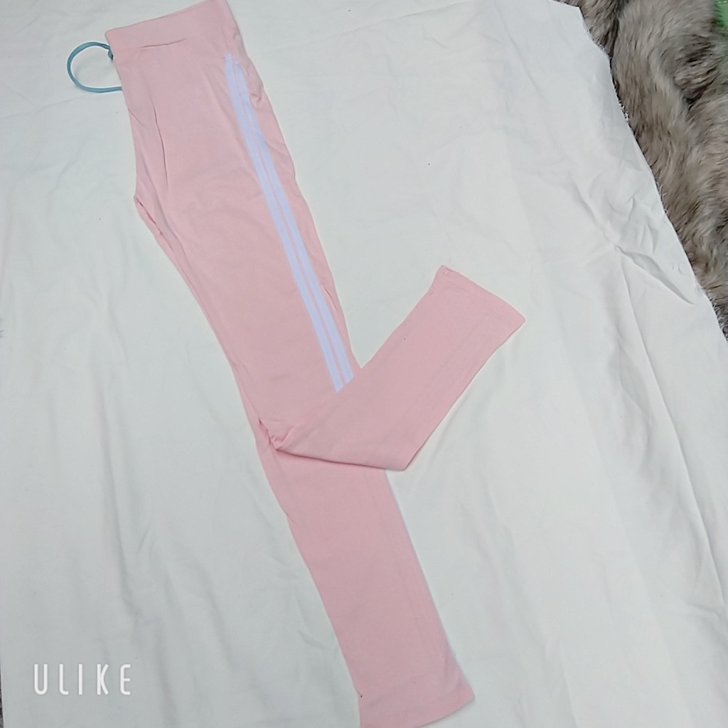 quần legging chạy sọc