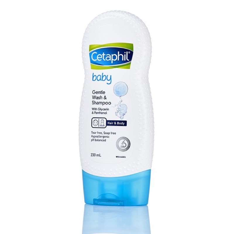 (Chính hãng)- SỮA TẮM GỘI DỊU NHẸ CHO BÉ CETAPHIL BABY GENTLE WASH &amp; SHAMPOO 230ML