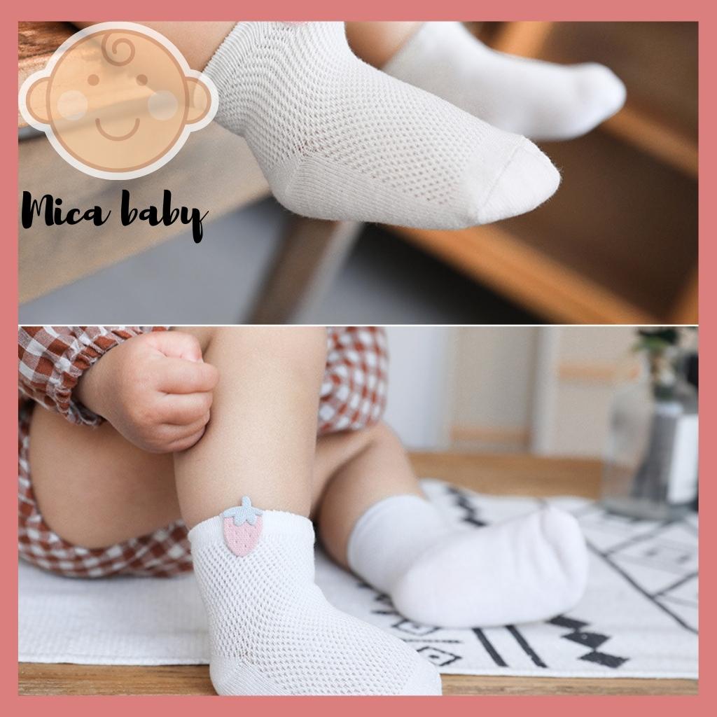 Set 3 đôi tất lưới cho bé Mica baby T25
