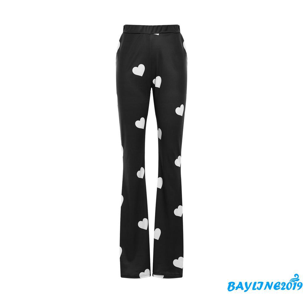 Quần Dài Ống Loe Thời Trang Cho Nữ