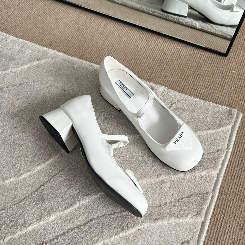 Sorami.Shoes- Sandal mũi tròn da bóng 5cm cao cấp