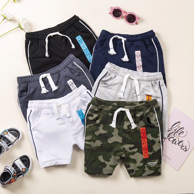 Quần Short cotton da cá hàng VNXK Cuppy Cake BT-BG