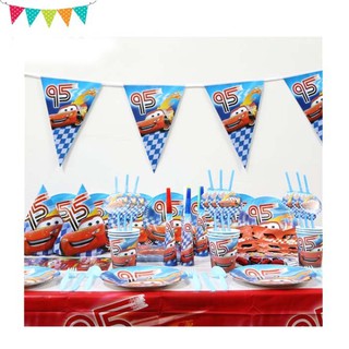 Set trang trí để bàn 13 món chủ đề ô-tô