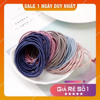 [Freeshp- xả kho 1K] Thun buộc tóc hàn quốc 1k 3 chiếc
