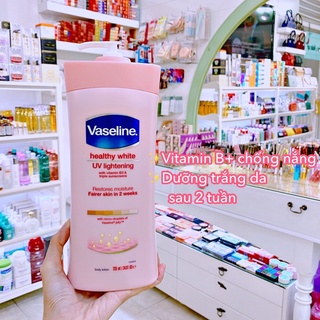 DƯỠNG THỂ TRẮNG DA VASELINE HEALTHY WHITE 725ML