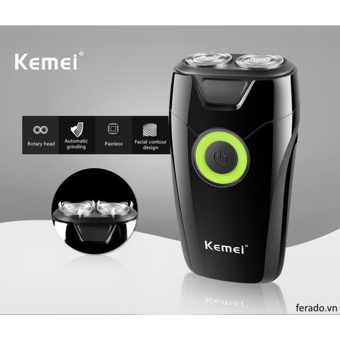 Máy Cạo Râu Điện 2 Lõi KEIMEI 202A Công Nghệ Cao ST2S628