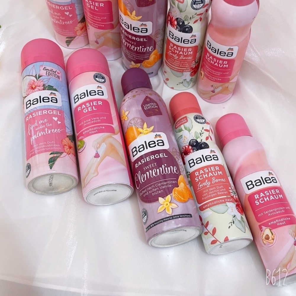 Bọt cạo cao lông Balea 150ml, Gel cạo lông Balea 200ml, Hàng Đức - Shop Lavenic