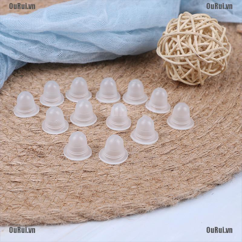 Bộ 100 Nút Silicone Đậy Bình Mực Xăm Chuyên Dùng