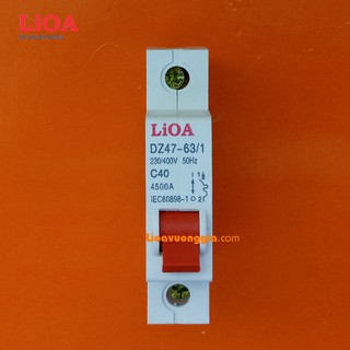 Cầu dao tự động lioa 40a loại 1 cực