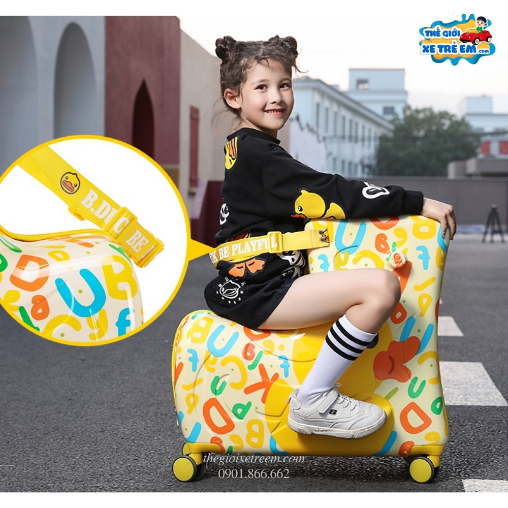 Vali cho bé hình vịt bản quyền BDuck 8180E