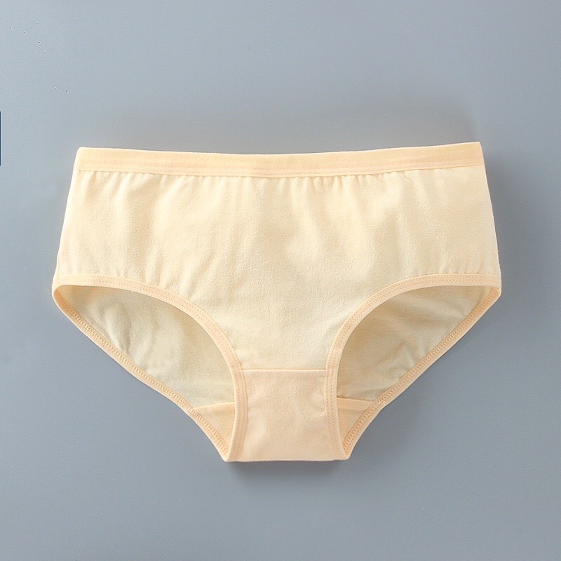 Quần chip bé gái cotton kháng khuẩn ngừa viêm nhiễm quần lót cho bé gái 7 10 18 tuổi dáng tam giác 001