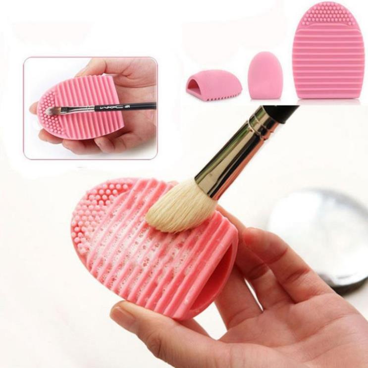 Dụng cụ vệ sinh cọ trang điểm silicone