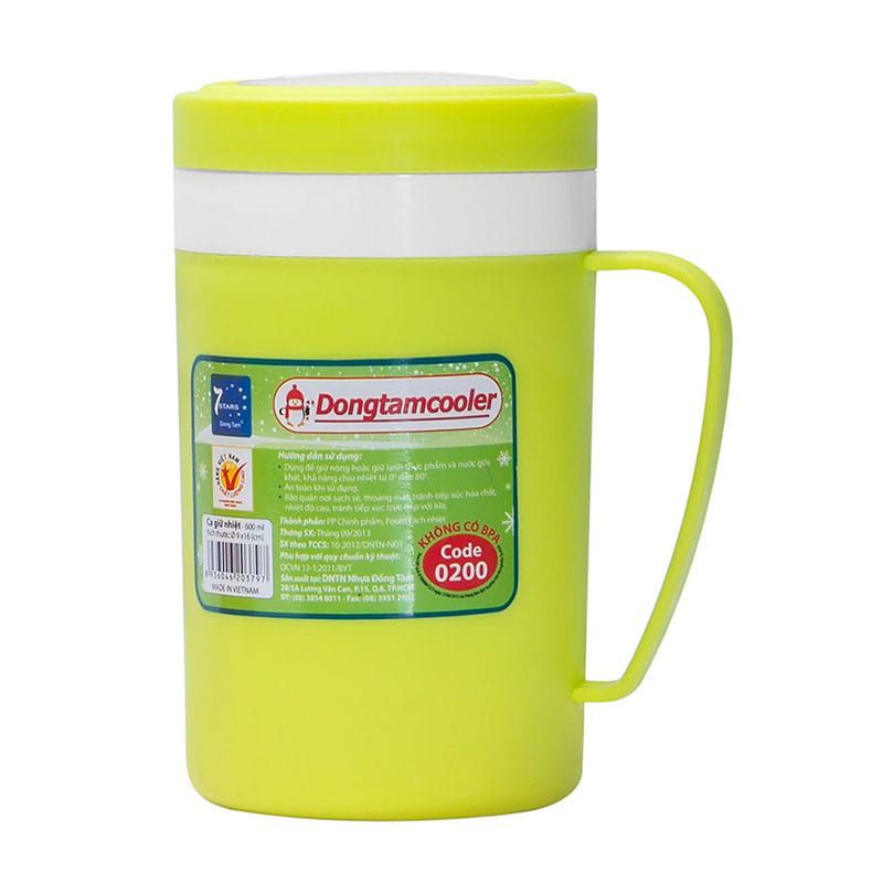 Ca Giữ Nhiệt 600ml ĐỒNG TÂM