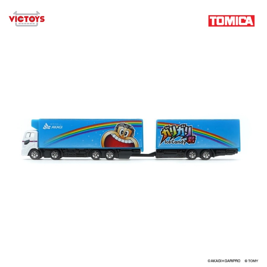 Xe mô hình Long Tomica No.123 Garigari Boy's Ice Bar Full Trailer 160960 Fullbox Chính Hãng Takara Tomy - Victoys