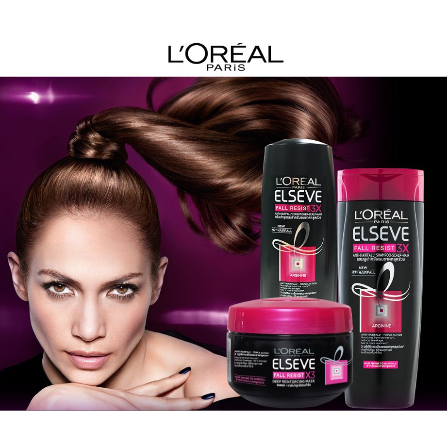 Kem Ủ Ngăn Ngừa Tóc Gãy Rụng L'Oreal Elseve Fall Resist 3X Deep Reinforcing Mask | BigBuy360 - bigbuy360.vn