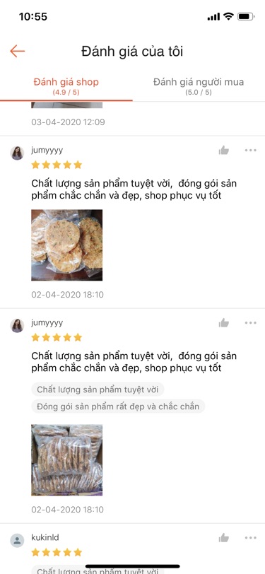 Combo 10 hũ - cơm cháy lắc khô gà lá chanh