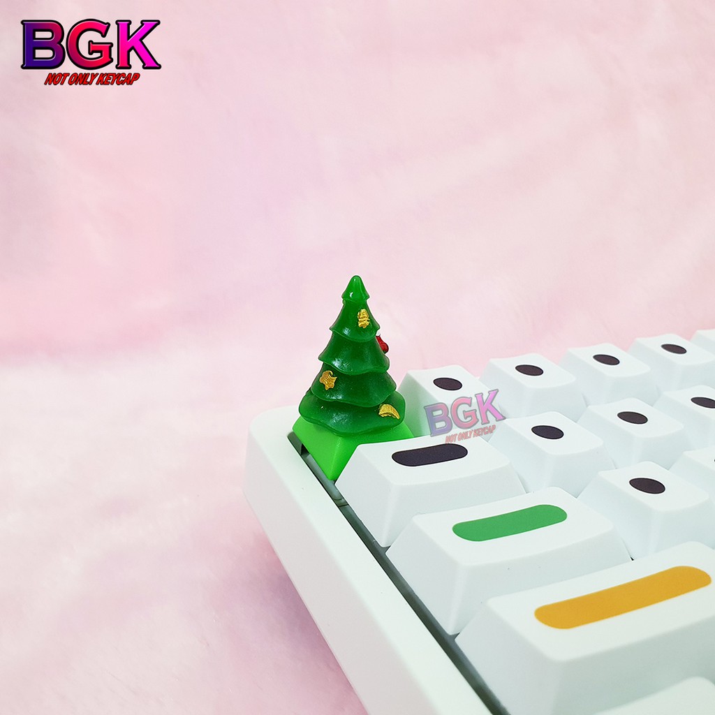 Keycap lẻ hình chủ đề giáng sinh siêu dễ thương Keycap Artisan Christmas Theme