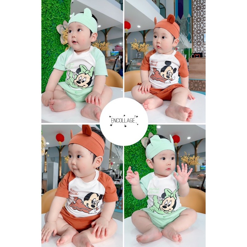 Set 3 chi tiết mickey cho bé