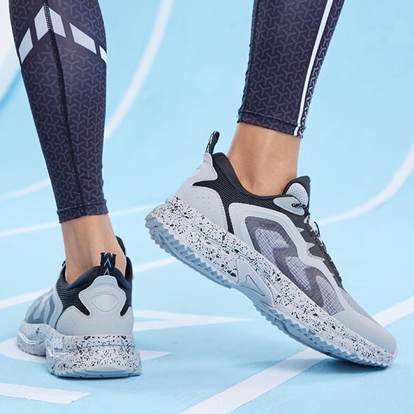 Giày Chạy Bộ Khối Lượng Nhẹ Giảm Sốc Chống Mòn Dành Cho Nam