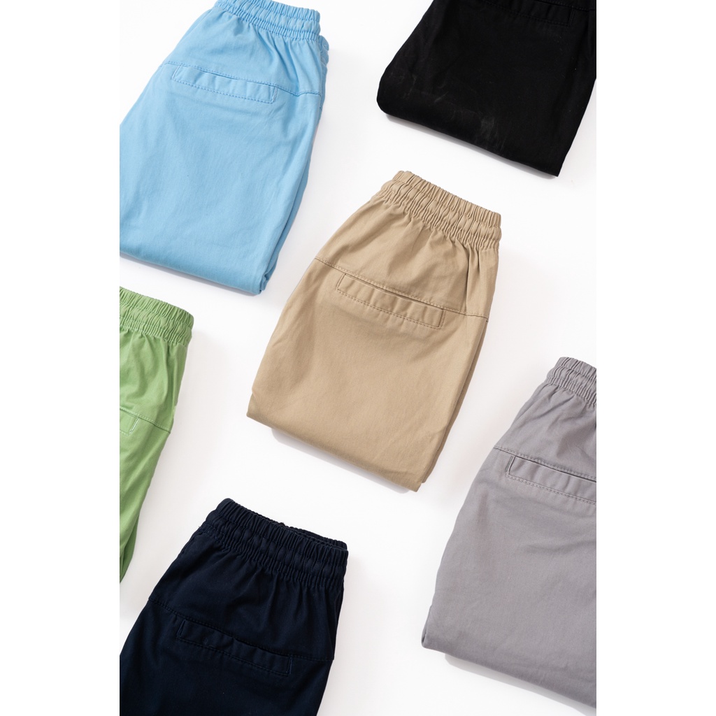 Quần Jogger Khaki Co Dãn cho Bé