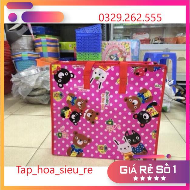 (Rẻ Vô địch) Túi bạt túi dứa túi đựng chăn quần áo mọi kích thước siêu bền