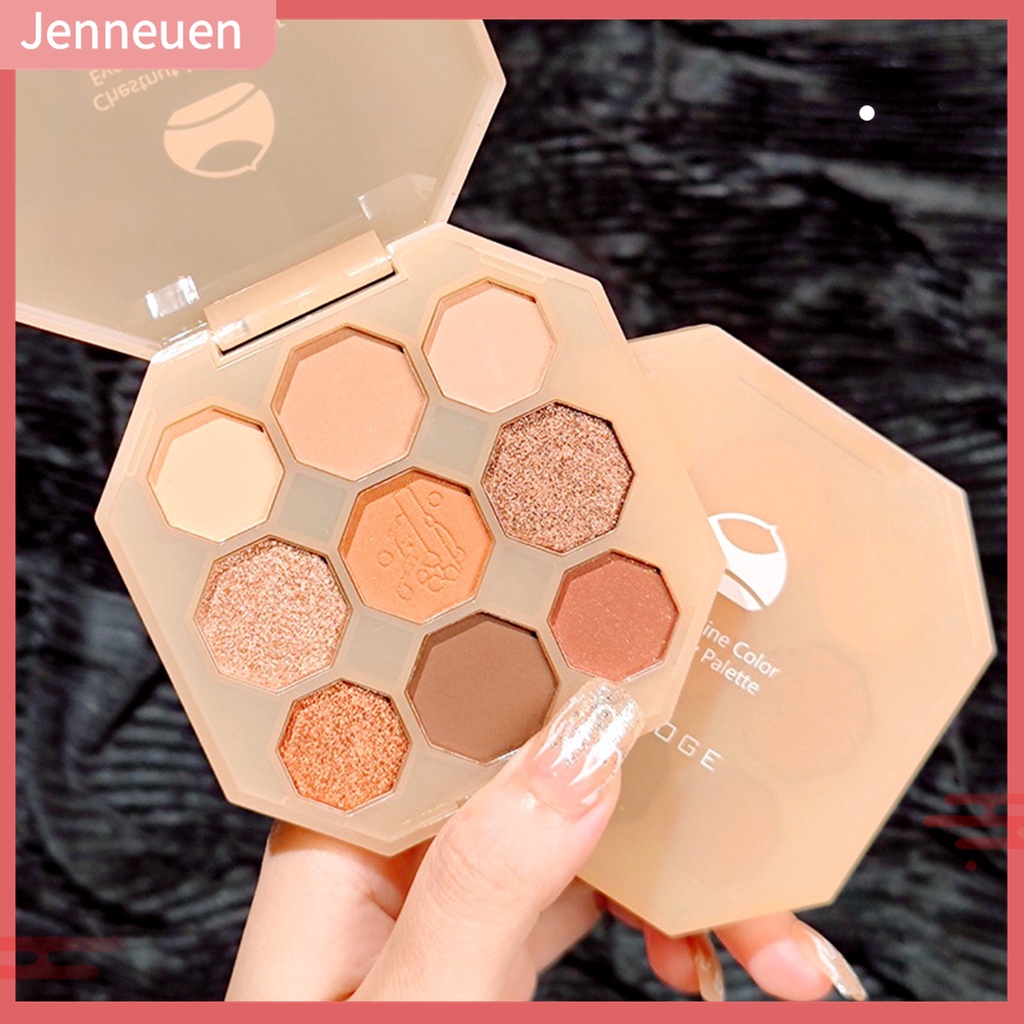 Bảng Phấn Mắt 9g Nhiều Màu Sắc Trọng Lượng Nhẹ Tiện Dụng