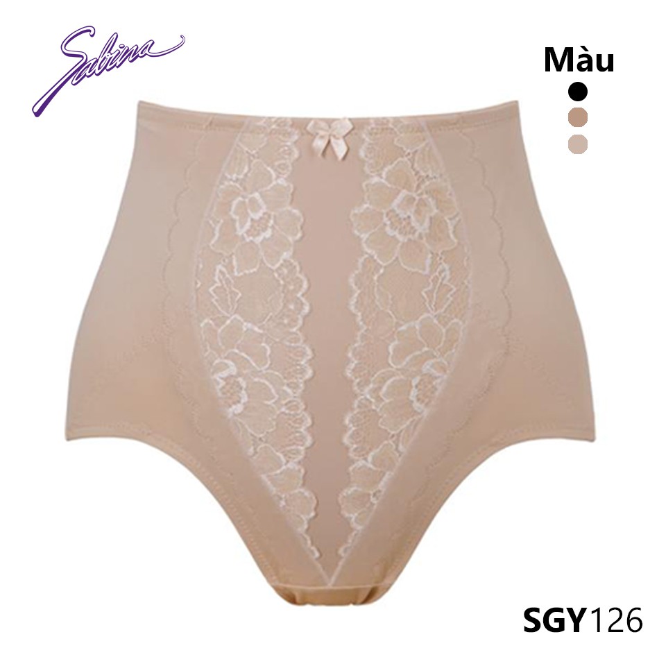 Quần Lót Lưng Cao Tới Rốn Ôm Bụng Phối Ren Nhẹ Function Panty By Sabina SGY126