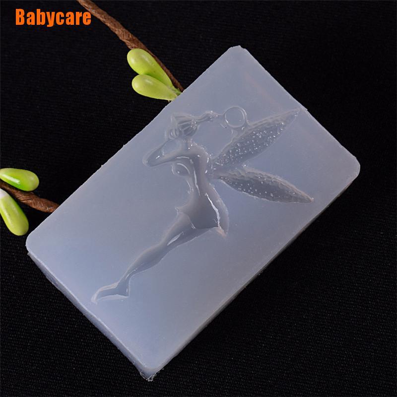 Khuôn Silicone Làm Trang Sức / Điện Thoại Hình Nàng Tiên