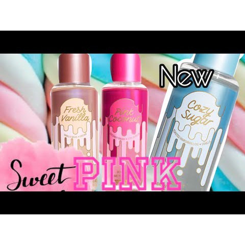 🌸 PINK | 🍭 Xịt Thơm Toàn Thân Victoria’s Secret PINK Body Mist (250ml) - Fresh Vanilla | Pink Coconut | Cozy Sugar | Thế Giới Skin Care