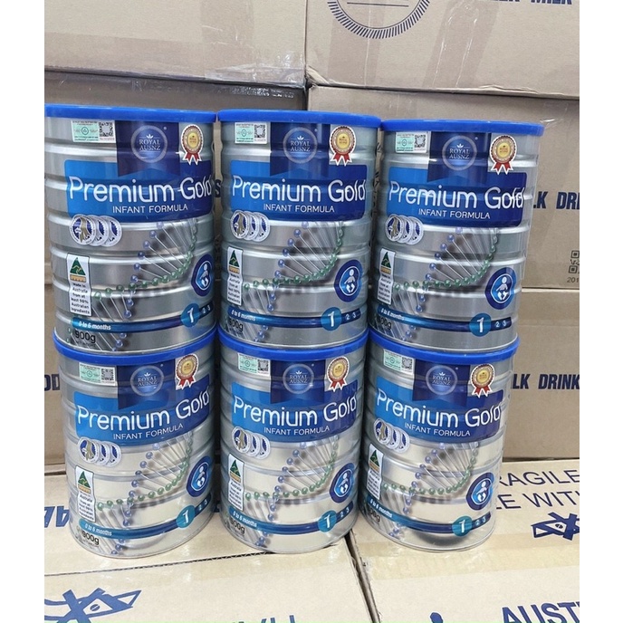 SỮA HOÀNG GIA ÚC PREMIUM GOLD 1,2,3- DÀNH CHO TRẺ SƠ SINH TỪ 0 - 6 THÁNG TUỔI