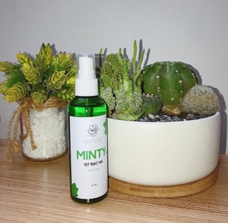 MINTY Hair Mist -Xịt Bạc Hà(Handmade)