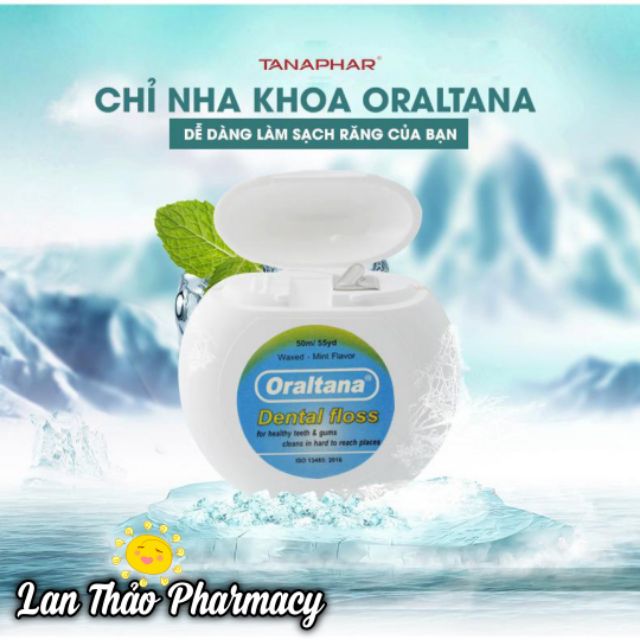 CHỈ NHA KHOA ORALTANA DENTAL FLOSS CHÍNH HÃNG GIÁ TỐT