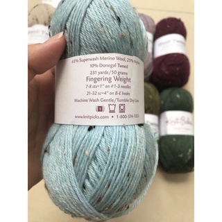 Len stroll tweed hãng knit pick