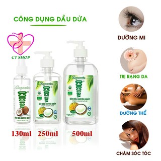 Dầu dừa Vietcoco 500ml Vòi Xịt