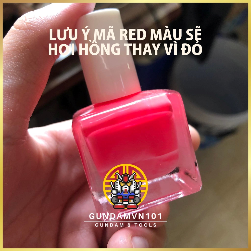 QW MODEL SƠN UV PANEL LINE HUỲNH QUANG - Dung dịch quanwei fluorescent đi kẻ lằn chìm mô hình lắp ráp gundam gunpla lbx