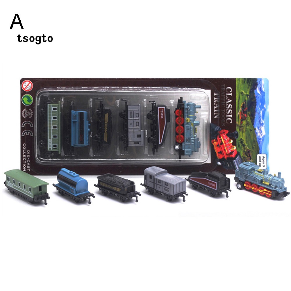 Mô Hình Xe Lửa Đồ Chơi 6 Trong 1