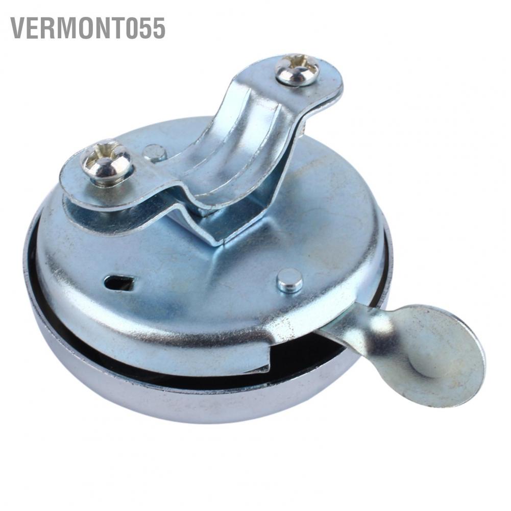 Vermont055 Retro Metal Ring Bike Bicycle Cycling Handlebar Loud Horn Bell Sound Alarm Silve