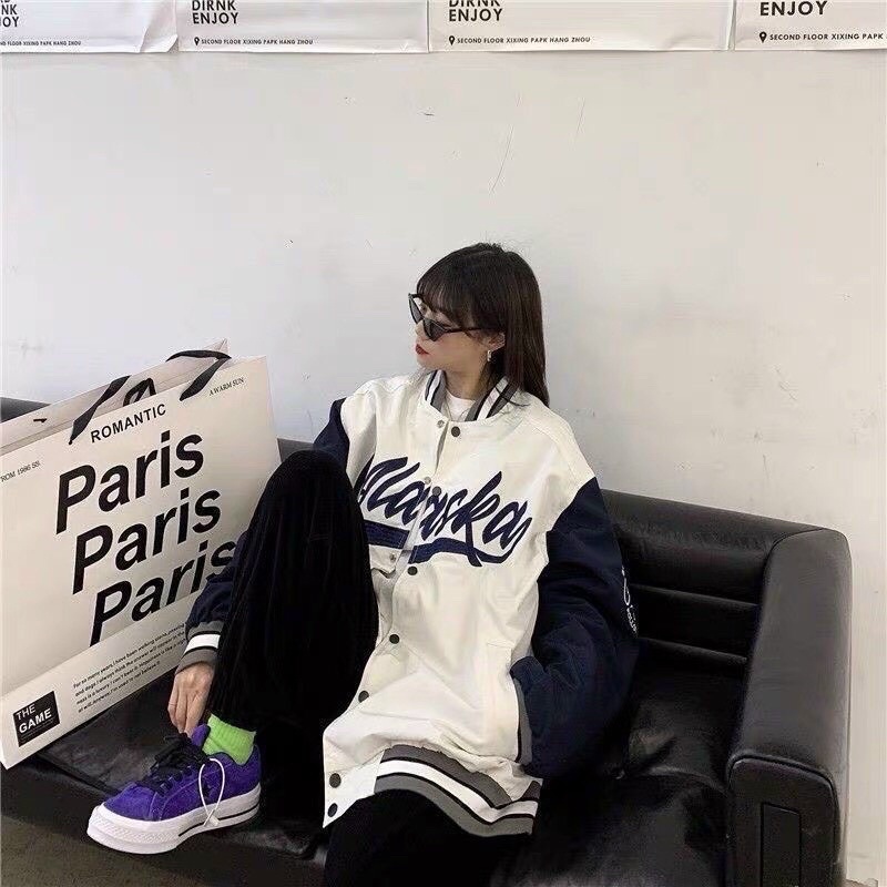 Áo Khoác Dù Nam Nữ Phối Tay Ulzzang Unisex Thời Trang Ms001