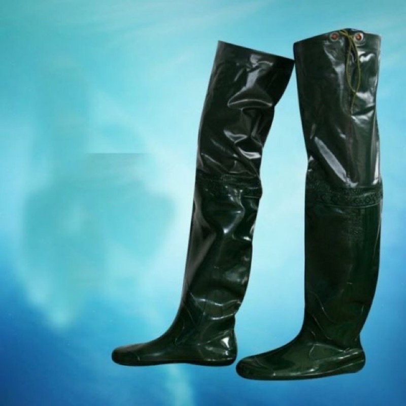 Ủng cấy loại dài 2 lớp, ủng đi mưa, ủng quần bảo hộ lao động Hoa San