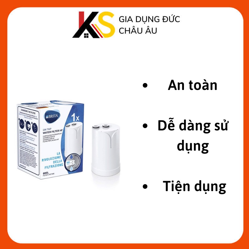 Lõi lọc thay thế Brita Filter for On Tap Wasserfilter, 600 l, Weiß made in Germany