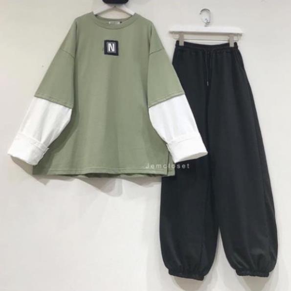 Quần nỉ ống BOOM Unisex - Jogger thun trơn cạp chun dáng rộng PT3, mặc ở nhà đi ngủ ulzzang HOT