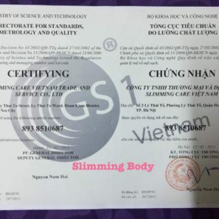 Đốt cháy mỡ thừa Slimmingbody