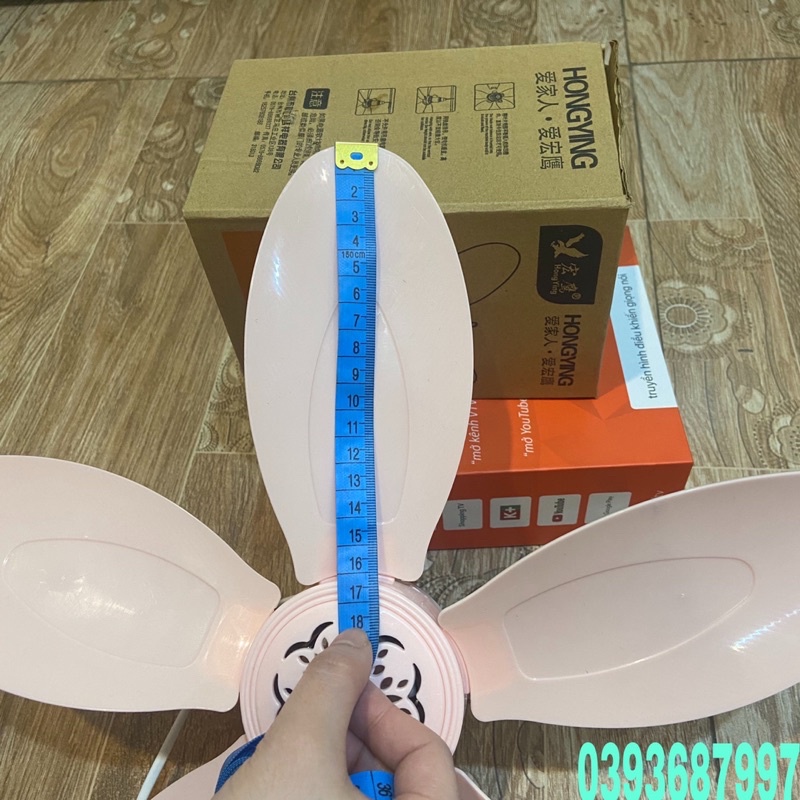 🍀Quạt Trần Mini HONGYING-680 Phù Hợp Người Già và Trẻ Nhỏ Cần Yên Tĩnh