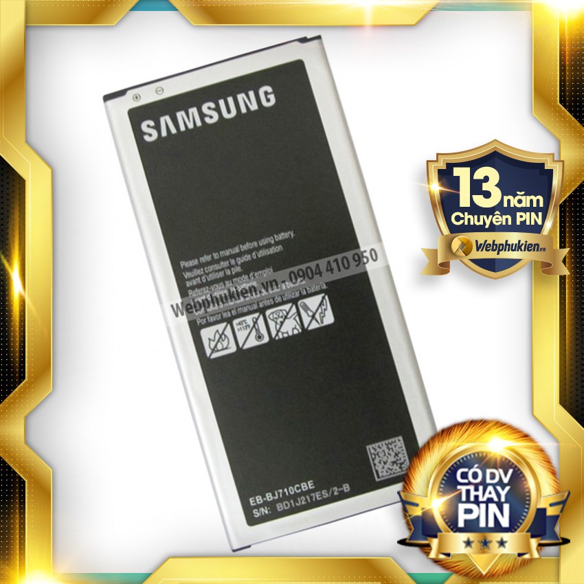 Pin Zin cho Samsung Galaxy J7 2016 (J710) - 3300mAh