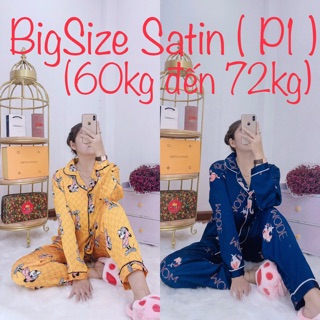Đồ bộ pijama satin _ tay dài quần dài