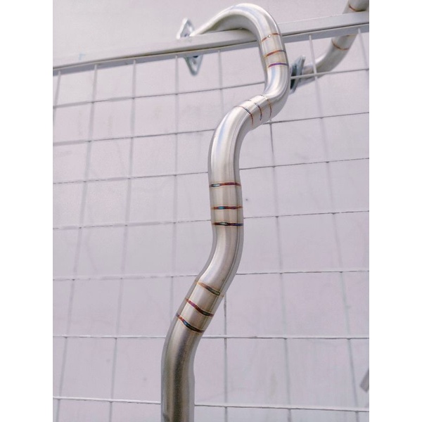 Cổ pô inox 304 cho Vario AB125 mẫu mới