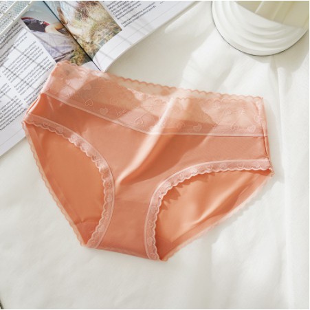 (Được chọn màu) Quần Lót su Lụa Lạnh Cạp Cao Gen bụng kháng khuẩn không lộ viền