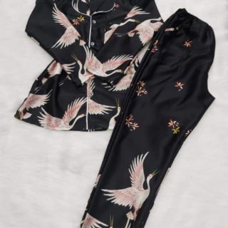 Đồ bộ satin lụa